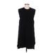 H&M Casual Dress - Sweater Dress: Black Dresses - Women's Size Medium