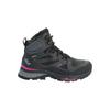 Trekkingschuh JACK WOLFSKIN "FORCE TREKKER TEXAPORE MID W", Gr. UK 3,5 - EU 36, Normalschaft, pink (schwarz, pink), Main Material Second Material 100% Polyamide Lining Sole 100% Rubber/ EVA, Schuhe