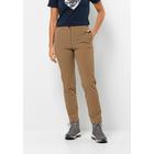 Trekkinghose JACK WOLFSKIN "WINTERNEBEL PANTS W", Damen, Gr. 36, Normalgrößen, braun (chipmunk), OBERSTOFF 93% POLYESTER, 7% ELASTHAN FUTTER 65% POLYESTER, 35% BAUMWOLLE, Hosen