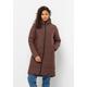 Funktionsmantel JACK WOLFSKIN "DEUTZER COAT W" Gr. S (36), braun (wild, ginger) Damen Mäntel Sportjacken