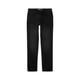 Tom Tailor Josh Regular Slim Jeans Herren used dark stone black denim, Gr. 38-32, Baumwolle, Hose