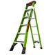 Distributor of Little Giant LTD Little Giant King Kombo Industial 6+4 steps SKU13580EN-071,Fiberglass 3-in-1 All-Access Combination Ladder with Rotating Wall Pad, V-Rung Corner Pad, GROUND CUE