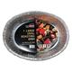 Best House Large Oval Aluminium foil Roasting Dish Trays & Serving Trays - Disposable Tin Foil Baking Pans for Food Storage, Baking, Roasting, Takeaway and Party (L 47 X W 35 X H 8.5 CM) (Pack of 50)