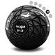 Yes4All AKNK Slam Balls 4.5 – 18.1kg/Slam Medicine Ball Version/Sand-Filled No-Bounce Exercise Ball, Suitable for Crossfit Workout and Strength Training (Black) – 13.6kg, Dynamic Black
