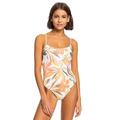 Roxy Printed Beach Classics - One-Piece Swimsuit for Women Bianco