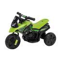 EVO Electric Ride On Green & Black Mini Trike | Electric Sit On Toy | 6V Battery Powered Kids Motorised Toy Vehicle Ride On | Pedal Driven Quad Bike With Footrests | 3+