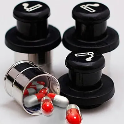 Hidden Pill Container Case Auto Car Accessories Escondite Secreto Portable Secret Stash Car