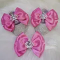 Handmade Bow Rhinestones Baby Girl Kids Shoes Hairband Sunglasses Comb First Walker Sparkle Bling