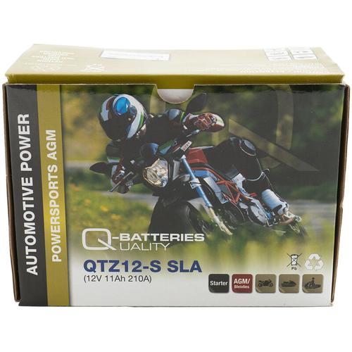QTZ12-S agm Motorradbatterie 12V 11Ah 210A 51121 inkl. 7,50 € Pfand – Q-batteries