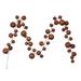 The Holiday Aisle® 10' Pearl Branch Ball Wire Garland, Copper | 8 H x 120 W x 8 D in | Wayfair AADF31CFAC62454D8C3888B2B20F0A48