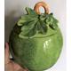 Gisela Graham London tureen or casserole dish with lid in the form of a green gourd pumpkin