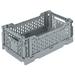 Rebrilliant Plastic Crate Plastic in Gray | 4.13 H x 10.63 W x 6.69 D in | Wayfair 04B22BC297774FB189052201399ADC35