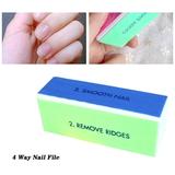 Gifts for Women YOHOME Nail File Polishing Block 4 Way Nail File Polishing Sanding Beauty Tools