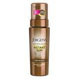 Jergens Natural Glow Instant Sun Body Mousse Self Tanner for Deep Bronze Tan Sunless Tanning Body Bronzer Natural Looking Fake Tan 6 Ounce