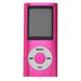 NUOLUX MP3/MP4 Player Compact Digital Music Video Player Photo Viewer Video and Voice Recorder with Mini USB Port 1.8 Inch Screen (Pink)