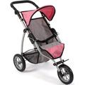 Puppenbuggy CHIC2000 "Leon, Melange Pink" Puppenwagen rosa (melange pink) Kinder Puppenwagen -trage