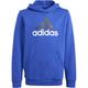 ADIDAS Kinder Kapuzensweat Essentials Two-Colored Big Logo Cotton, Größe 128 in Blau