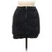 Free People Casual Bodycon Skirt Mini: Black Bottoms - Women's Size 0