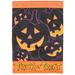 Dicksons Inc Trick or Treat 2-Sided Polyester 18 x 13 in. Garden Flag | 18 H x 13 W in | Wayfair M011849