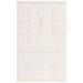 White 108 x 72 x 0.5 in Area Rug - Safavieh Fifth Avenue Wool Area Rug Wool | 108 H x 72 W x 0.5 D in | Wayfair FTV201A-6