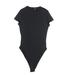 Shein Bodysuit: Black Tops - Women's Size X-Small