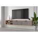 Ebern Designs Savya 71" Wall Mounted Floating Entertainment Media Console Wood in Gray/Yellow | Wayfair 4A899A80696948D38F884256A4564E97