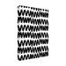 Wrought Studio™ Springview Black Zig Zag Pattern On Canvas by X1 Brand Print Canvas, Cotton in Black/White | 19 H x 12 W x 2 D in | Wayfair