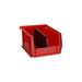 Rebrilliant Hook on Bins Plastic Storage Bin Plastic in Red | 3 H x 4 W x 5 D in | Wayfair 7AC22539CB1141319C8C401C64186742