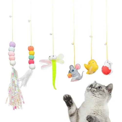 Simulation Caterpillar Cat Spielzeug Cat Scratch Seil Maus Lustige Selbst-hey Interaktive Spielzeug