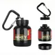 Portable Protein Powder Bottle With Whey Keychain Health Funnel Medicine Box Small Water Cup Outdoor