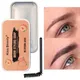 Waterproof Eyebrow Styling Gel Transparent Brows Wax Long-Lasting with 3D Brush Brow Styling Soap