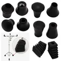 1 PCS Loop Organ Drum Feet Slipcover Replacement Rubber Feet for Single Braced Drum Hardware Cymbal