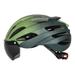 Bike Helmets | Cycling Helmets with Detachable Goggles | Removable Sun Visor Mountain & Road Bicycle Helmets for Men Women Adult Cycling Helmets