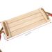 Wooden Swing Children Swing Outdoor Indoor Swing Adults Children Polishing Four Board Outdoor Indoor Pastoral Wooden Swing