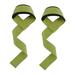 1 Pair Weight Lifting Straps Weightlifting Wrist Straps Wrist Lifting Straps Wrist Wraps for Fitness Weightlifting Exercise Gym Equipment Green