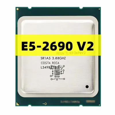 Xeon E5-2690 V2 e5 -2690 V2 Processeur SR1A5 3.0 mesurz 10 Core 25MB Prise LGA 2011 Xeon CPU