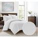 Chic Home Wesly 3 Piece Dot Striped Pattern Print Duvet Cover Set