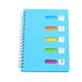 Side-Spiral Notebook Side-Spiral Notebooks Thicken Notepad Category Notepad Students Stationery For Diary Journal Travel (A5 Middle Size Blue)