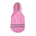 Dog Accessories Pet Dog Hooded Raincoat Pet Waterproof Puppy Dog Jacket Outdoor Coat Cat Accessories Other Pink