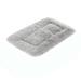 Pet Products Ultra Soft Pet Bed Winter Warm Dog Bed Fluffy Plush Dog Cat Crate Beds Washable Kennel Cushions for Small Medium Large Dogs Cats Non Slip Pet Supplies Pet Cleaning Polyester Grey