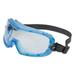 Entity Goggles Translucent Blue Frame Clear Lens Uvextra Antifog Coating