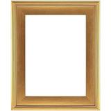 Plein Aire Open Back Frames - 3 Pack Of 1/2 Deep Frames For Canvas Panels Outdoor Artwork & More! - [Gold - 4X4]