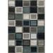 AS Quality Rugs Grey Black Large Area Rugs for Bedroom Geometric Indoor/Outdoor Rugs Living Room Rugs Stain Resistant Pet Friendly Lightweight Waterproof & Easy to Clean (Multi Large 8x10)