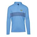 Men's Levelwear Light Blue Milwaukee Brewers City Connect Asher Insignia Core Quarter-Zip Pullover Top