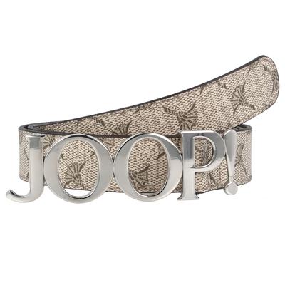 JOOP! Gürtel Leder 85 cm Grau Damen Image