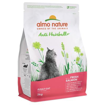 2kg Almo Nature Anti Hairball mit Lachs Katzenfutter trocken
