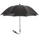 Wheelchair Pushchair Baby Stroller Umbrella and Holder Parasol UV Rays Rain Sun (Color : Black, Size : 75cm) (Black 85cm)