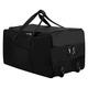 120L Large Travel Duffle Bag,Foldable Duffle Bag with Wheels,Water Resistant Travel Duffle Bag, Mens Canvas Holdall Travel Bag for Man and Women Use,Black