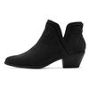 Cowboy Stiefelette LASCANA, Damen, Gr. 40, schwarz, Obermaterial: 100% Textilmaterial. Futter: 100% Textilmaterial. Decksohle: 100% Lederimitat. Laufsohle: 100% Synthetik, unifarben, casual, Schuhe Ankleboots Stiefelette, Cowboy Boots, Western...