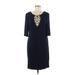 Anne Klein Cocktail Dress - Sheath: Blue Dresses - Women's Size 6